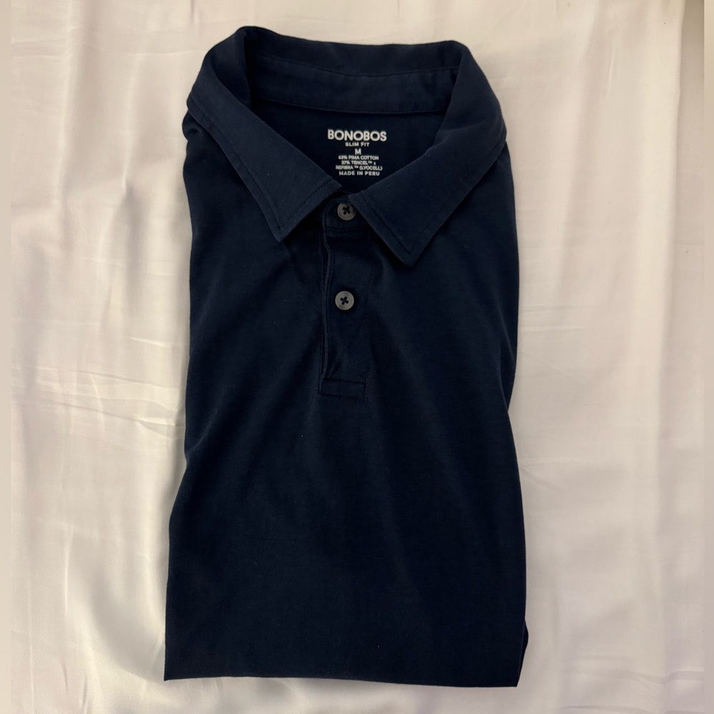 Bonobos Navy Polo Shirt